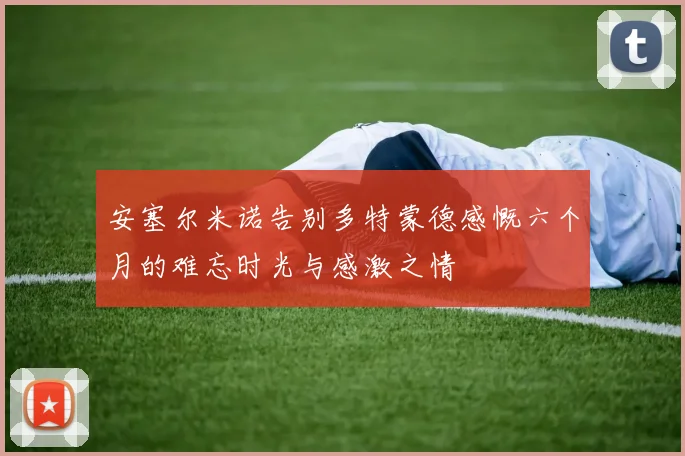 安塞尔米诺告别多特蒙德感慨六个月的难忘时光与感激之情